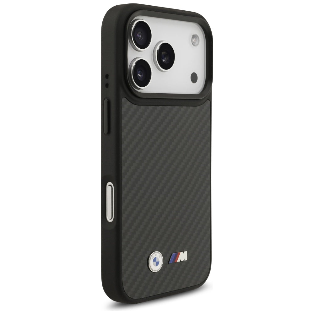 BMW M Kevlar Matt MagSafe Case til iPhone 17 Pro - sort