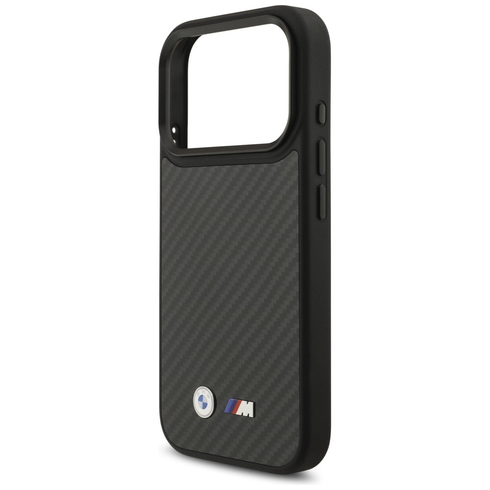 BMW M Kevlar Matt MagSafe Case til iPhone 17 Pro - sort