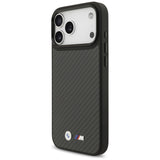 BMW M Kevlar Matt MagSafe Case til iPhone 17 Pro Max - sort