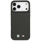 BMW M Kevlar Matt MagSafe Case til iPhone 17 Pro Max - sort