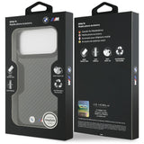 BMW M Kevlar Matt MagSafe Case til iPhone 17 Pro Max - sort