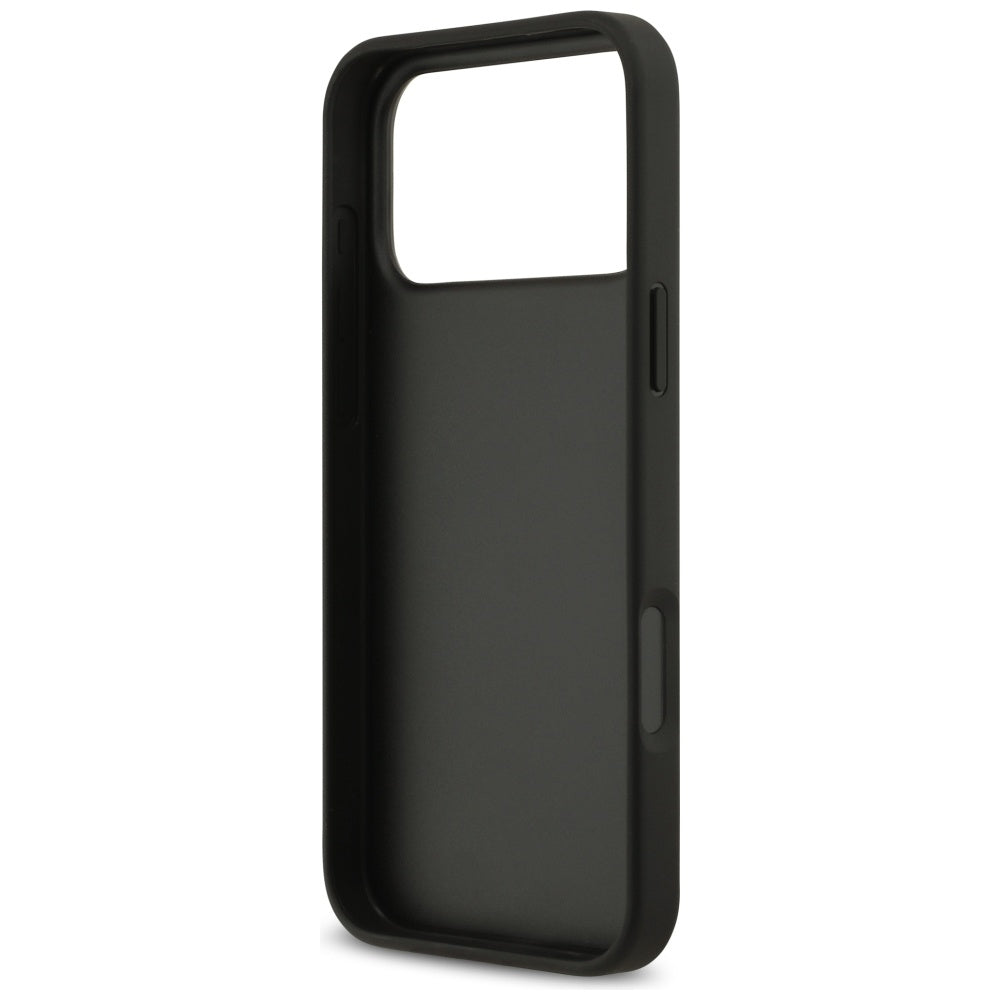 Guess 4G nauble Card Triangle case til iPhone 17 Pro Max - sort