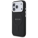 Guess Classic Logo MagSafe Case til iPhone 17 Pro - sort