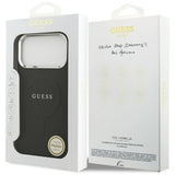 Guess Classic Logo MagSafe Case til iPhone 17 Pro Max - sort