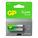 Batteri C LR14 Super Alkaline 2-Pak