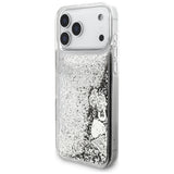 Glitter Charms til iPhone 17 Pro - sølv