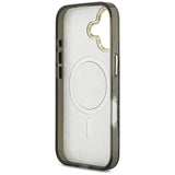 Guess Python Pattern MagSafe Case til iPhone 17 - sort