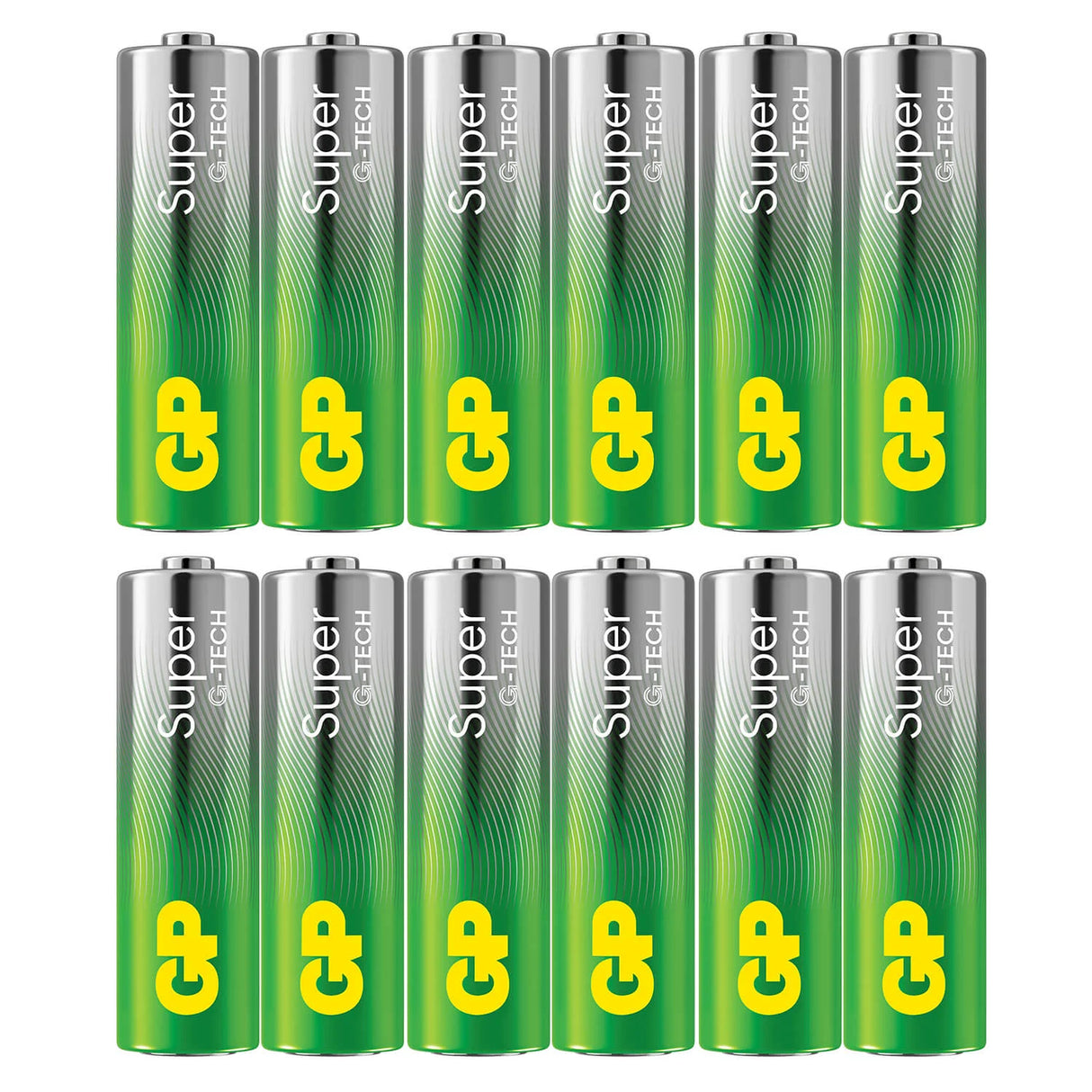 Batteri AA Super Alkaline LR6 12-Pak