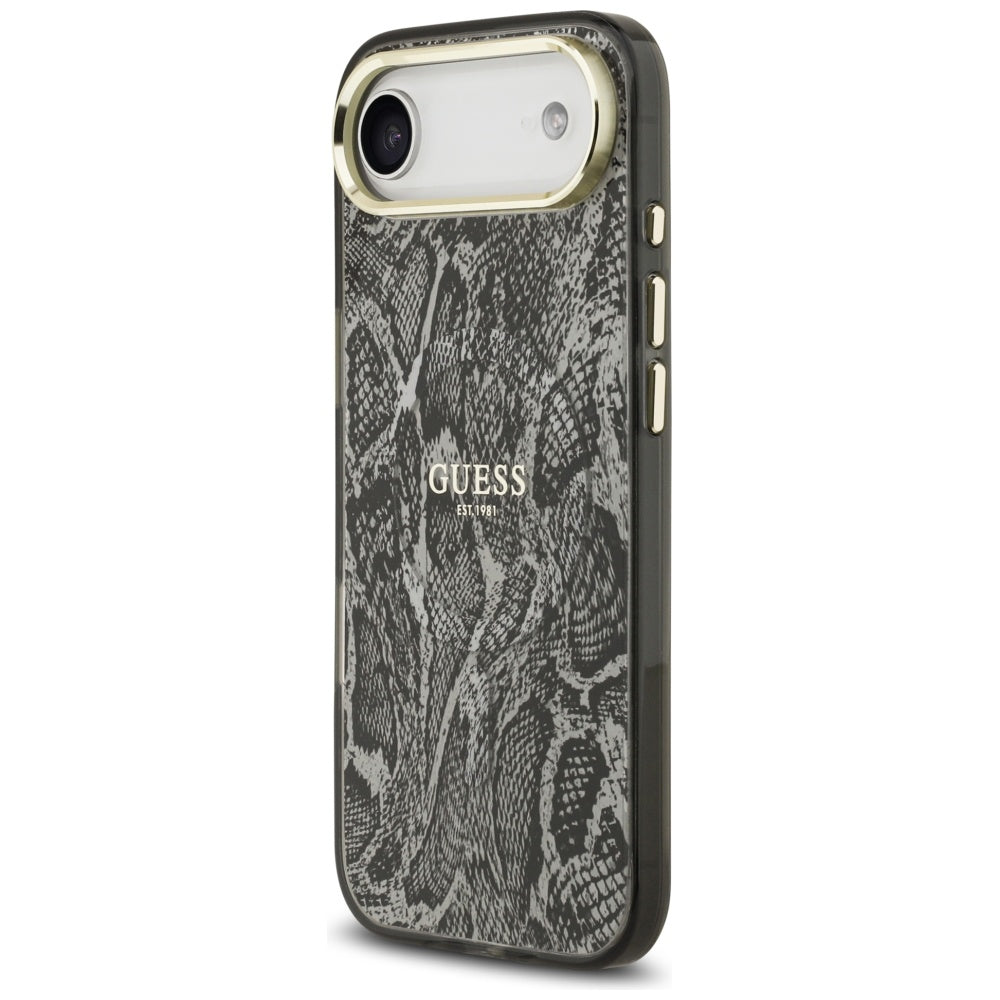 Guess Python Pattern MagSafe Case til iPhone Air - sort