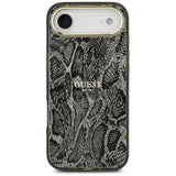 Guess Python Pattern MagSafe Case til iPhone Air - sort