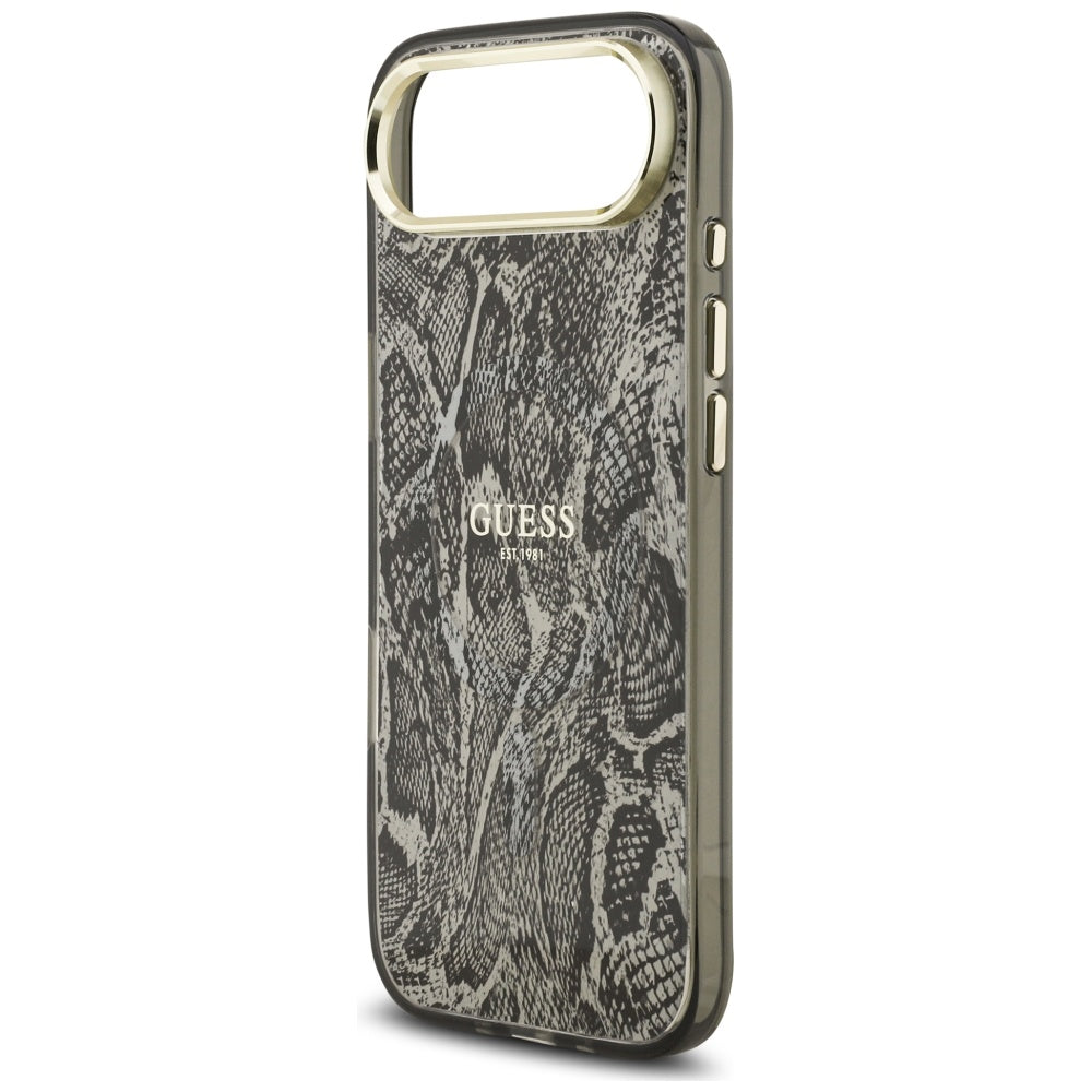 Guess Python Pattern MagSafe Case til iPhone Air - sort