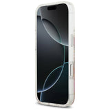 Guess Resin Flowers Glitter MagSafe Case til iPhone 17 Pro - Pink