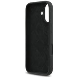 Guess Silicone Big 4G Script Case til iPhone 17 - sort