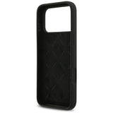 Guess Silicone Big 4G Script Case for iPhone 17 Pro Max - Black
