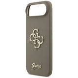 Guess Silicone Big 4G Script Case til iPhone Air - Brown