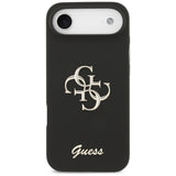 Guess Silicone Big 4G Script Case til iPhone Air - sort