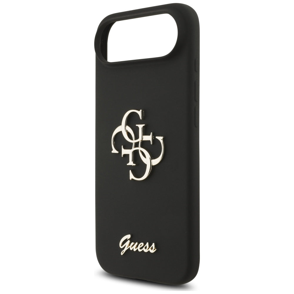 Guess Silicone Big 4G Script Case til iPhone Air - sort