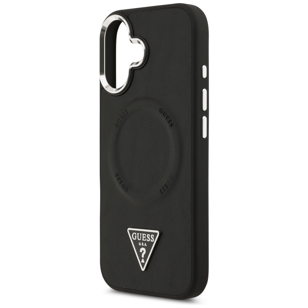 Guess Triangle Logo MagSafe case for iPhone 17 - black