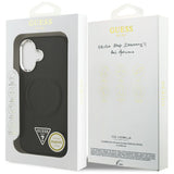 Guess Triangle Logo MagSafe case for iPhone 17 - black
