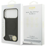 Guess Triangle Logo MagSafe case for iPhone 17 Pro - black