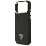 Guess Triangle Logo MagSafe Case for iPhone 17 Pro Max - Black
