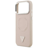 Guess Triangle Logo MagSafe Case til iPhone 17 Pro Max - Pink