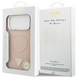 Guess Triangle Logo MagSafe Case til iPhone 17 Pro Max - Pink