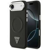 Guess Triangle Logo MagSafe Case for iPhone Air - Black