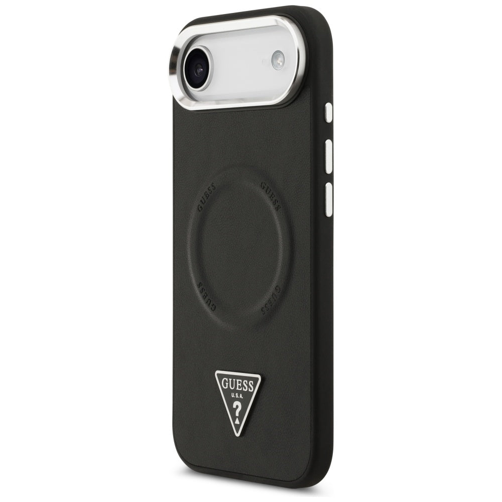 Guess Triangle Logo MagSafe Case for iPhone Air - Black