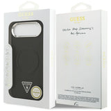 Guess Triangle Logo MagSafe Case for iPhone Air - Black