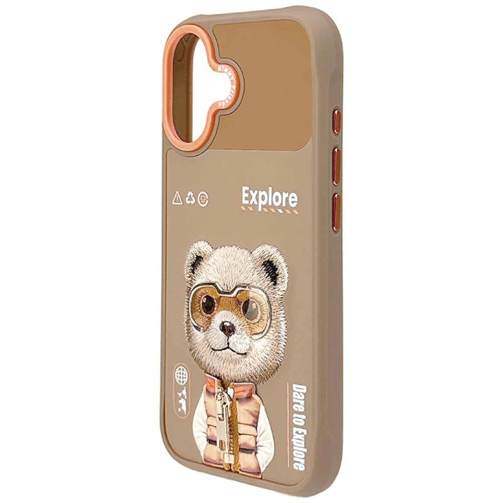 Nimmy Cool&Cute 2.0 Bear Case for iPhone 17 - Beige