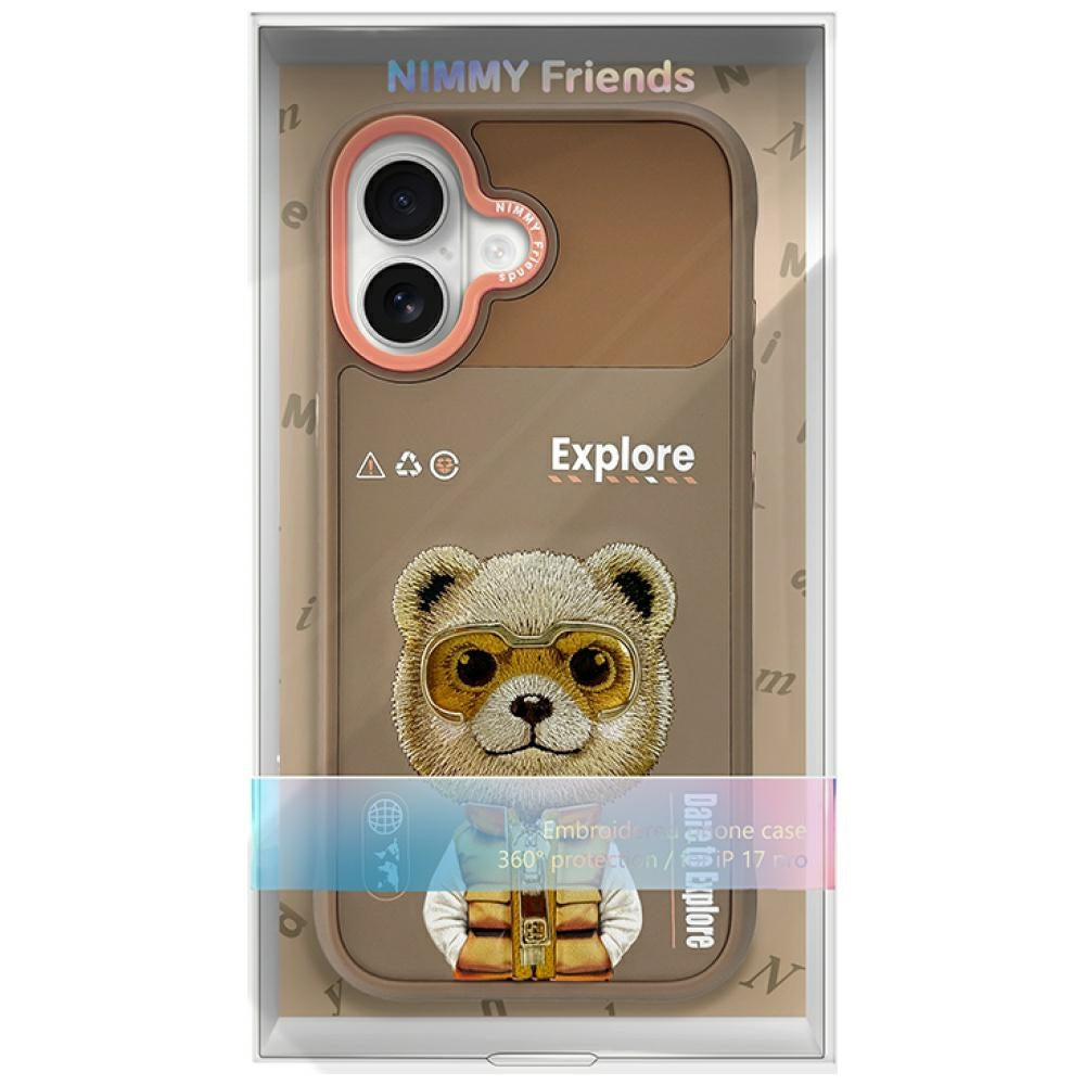 Nimmy Cool&Cute 2.0 Bear Case for iPhone 17 - Beige