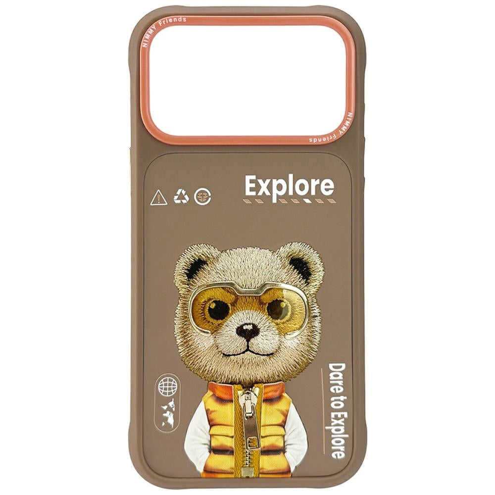 Nimmy Cool&Cute 2.0 Bear Case for iPhone 17 Pro - Beige