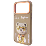 Nimmy Cool&Cute 2.0 Bear Case til iPhone 17 Pro Max - Beige