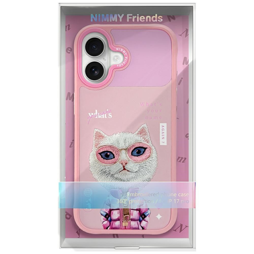 Nimmy Cool&Cute 2.0 Cat Case for iPhone 17 - Pink