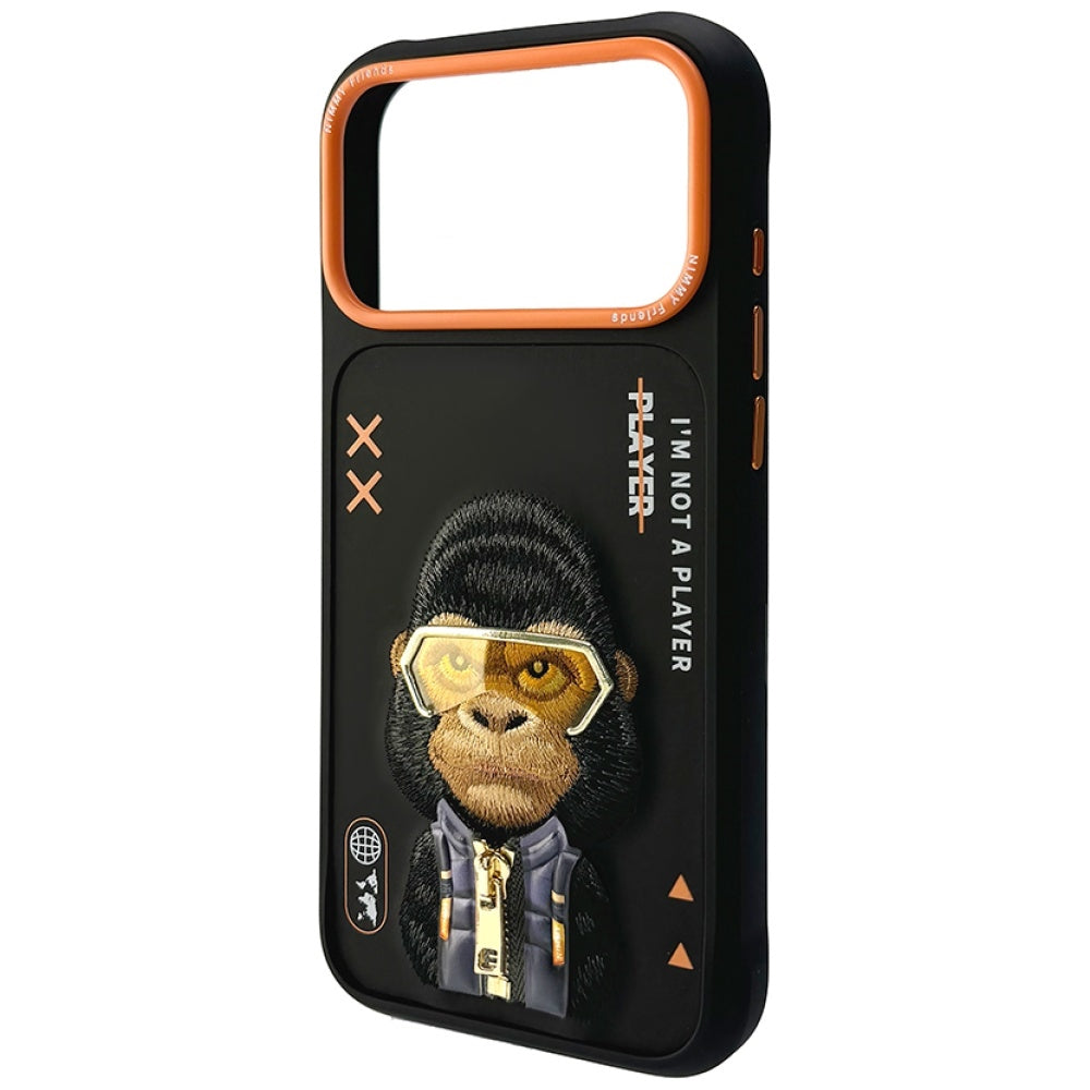 Nimmy Cool&Cute 2.0 Gorilla Case for iPhone 17 Pro Max - Black