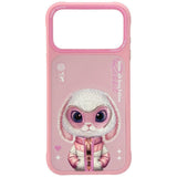 Nimmy Cool&Cute 2.0 Rabbit-hylster til iPhone 17 Pro Max - pink