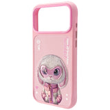 Nimmy Cool&Cute 2.0 Rabbit-hylster til iPhone 17 Pro Max - pink