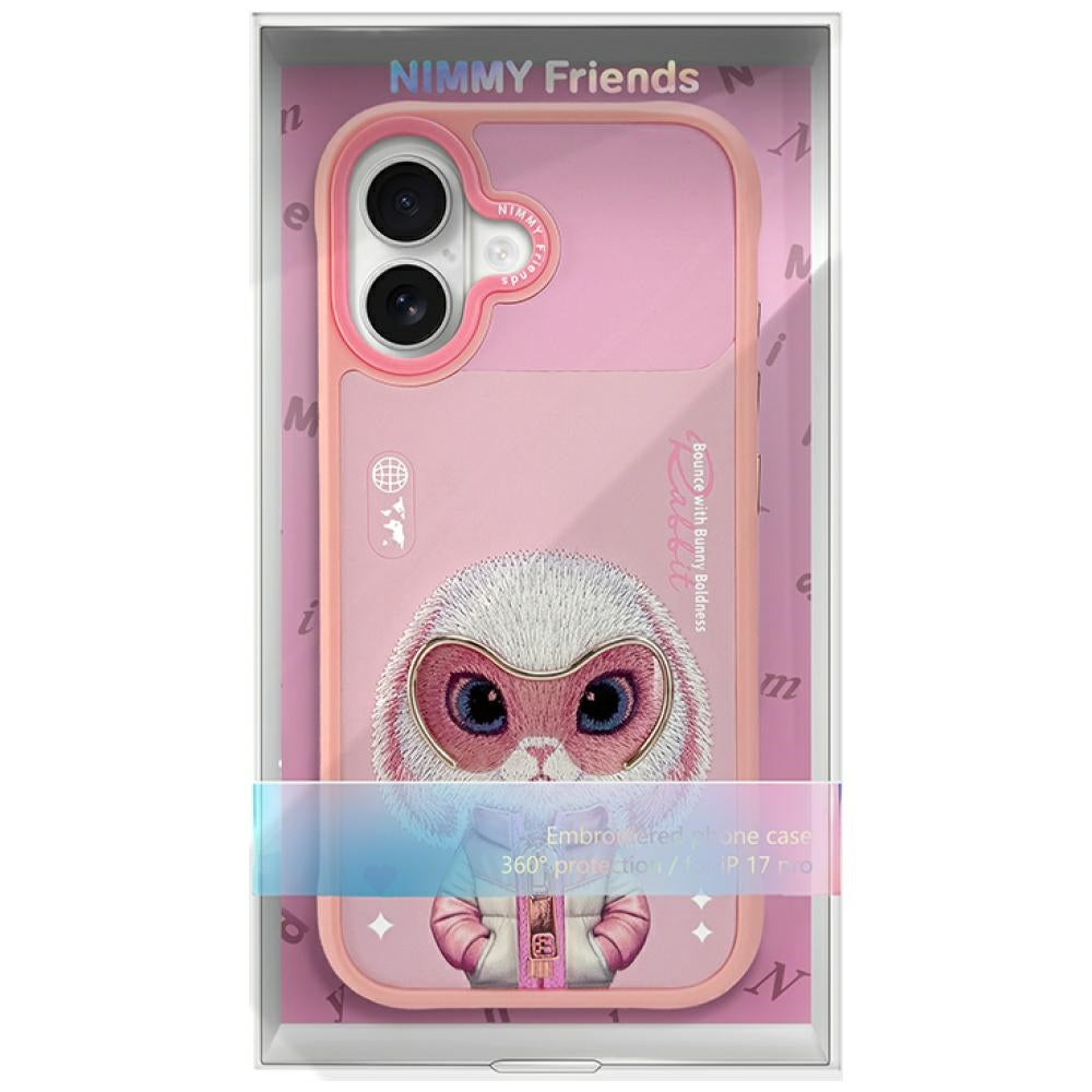 Nimmy Cool&Cute 2.0 Rabbit Case for iPhone 17 - Pink