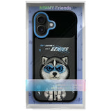 Nimmy Cool&Cute 2.0 Wolf Case for iPhone 17 - Black