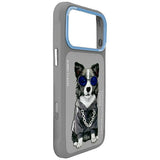 Nimmy Glasses Cool Nag Case for iPhone 17 Pro Max - Gray