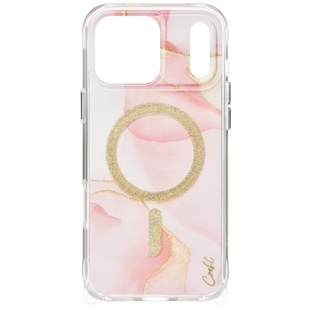 Uniq Coehl Aeris Case til iPhone 17 Pro Max Magnetisk opladning - Pink