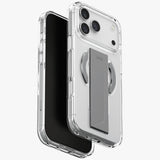 Uniq Heldro Air Case til iPhone 17 Pro Max Magclick opladning - gennemsigtig