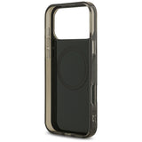 US Polo DH and Bottom Stripe Logo MagSafe Case for iPhone 17 Pro Max - Black