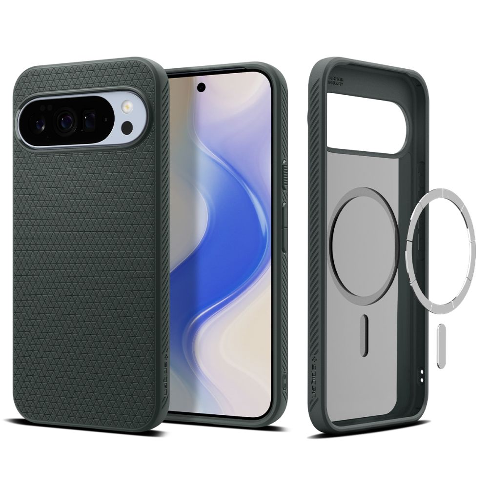 Spigen Liquid Air Mag MagSafe Case til Google Pixel 10 Pro XL - Grøn