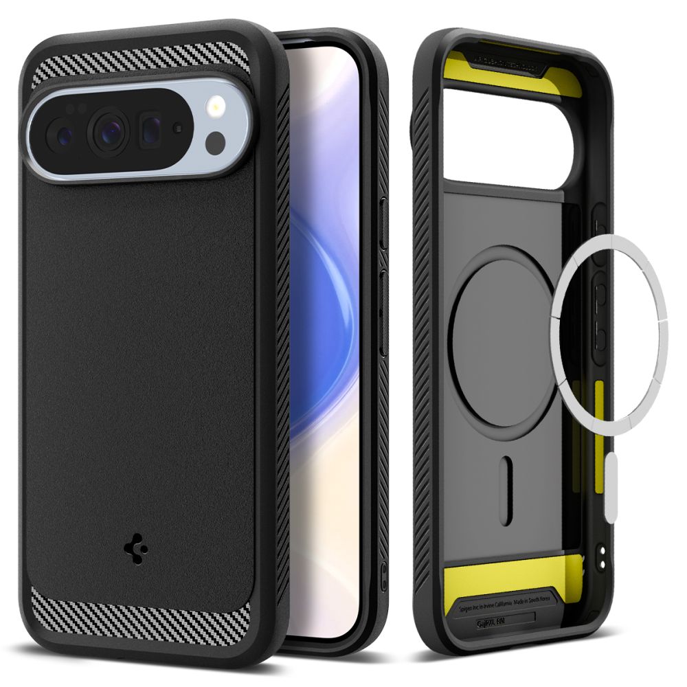 Spigen Rugged Armor Mag MagSafe Case til Google Pixel 10 Pro XL - Matte Black