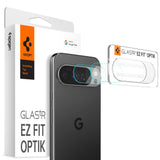 Spigen Optik Glas.tR Camera Cover 2-pack til Google Pixel 10 Pro XL - Clear