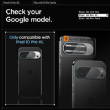 Spigen Optik Glas.tR Camera Cover 2-pack til Google Pixel 10 Pro XL - Clear