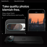 Spigen Optik Glas.tR Camera Cover 2-pack til Google Pixel 10 Pro XL - Clear