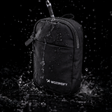 Wozinsky WMS-W1 Unisex Mini skuldertaske Vandtæt dobbelt-kammer til telefon - sort